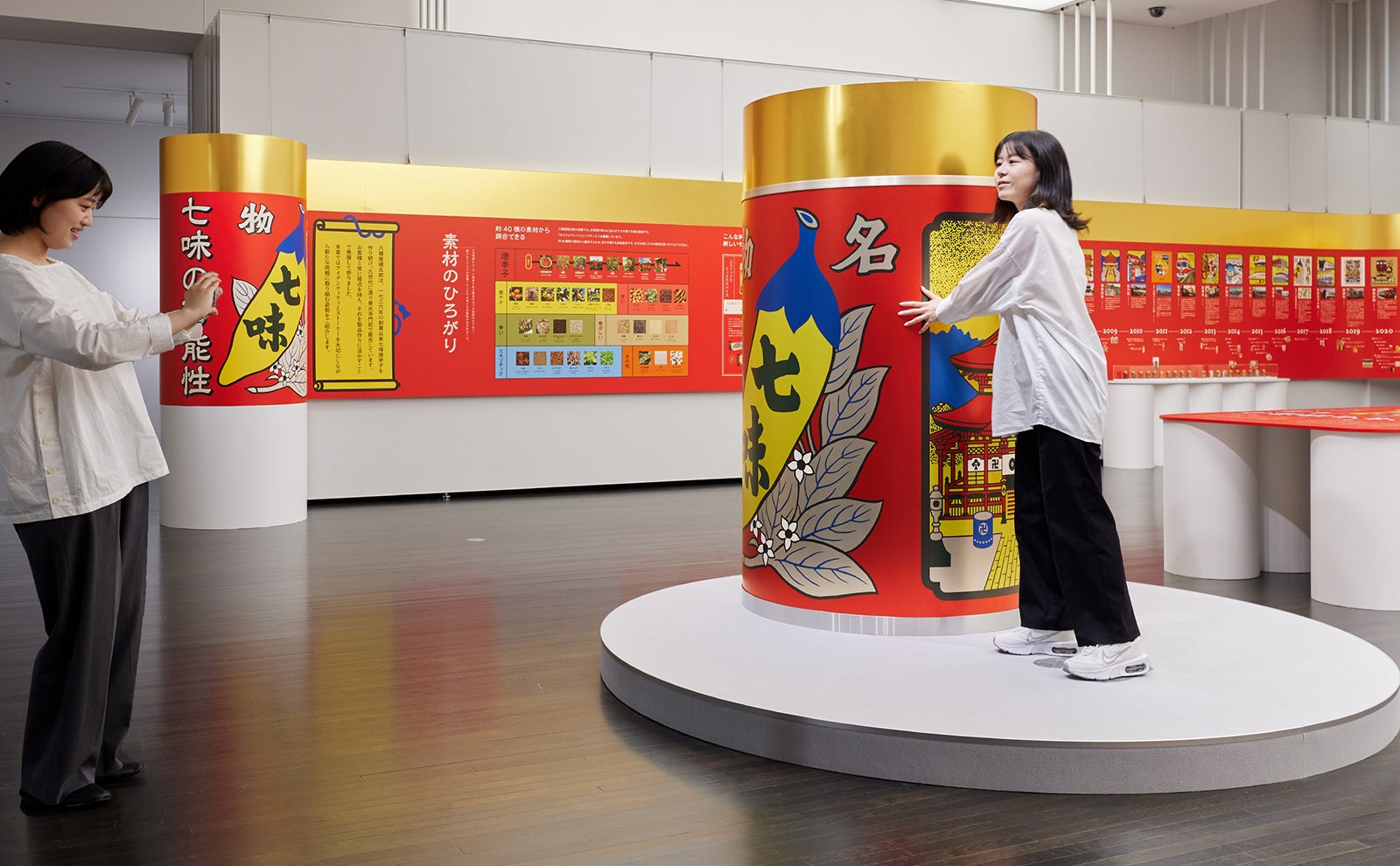 八幡屋礒五郎 七味缶100周年記念展～食卓であゆんだ100年～4